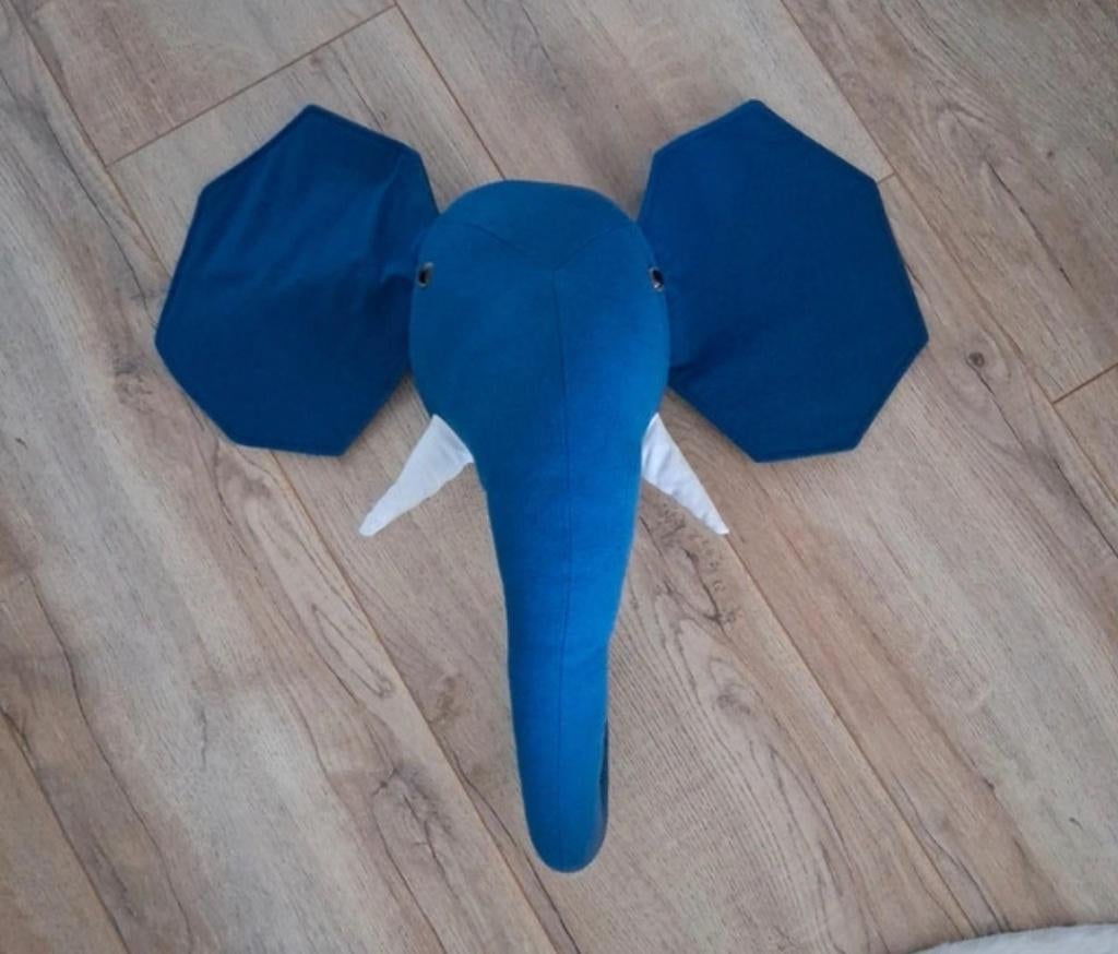 Wandhanger wandknuffel olifant, Ophalen of Verzenden, Zo goed als nieuw, Wanddecoratie