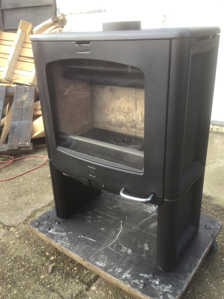 houtkachel scan 10, Huis en Inrichting, Kachels, Ophalen, Gebruikt, ?, Vrijstaand