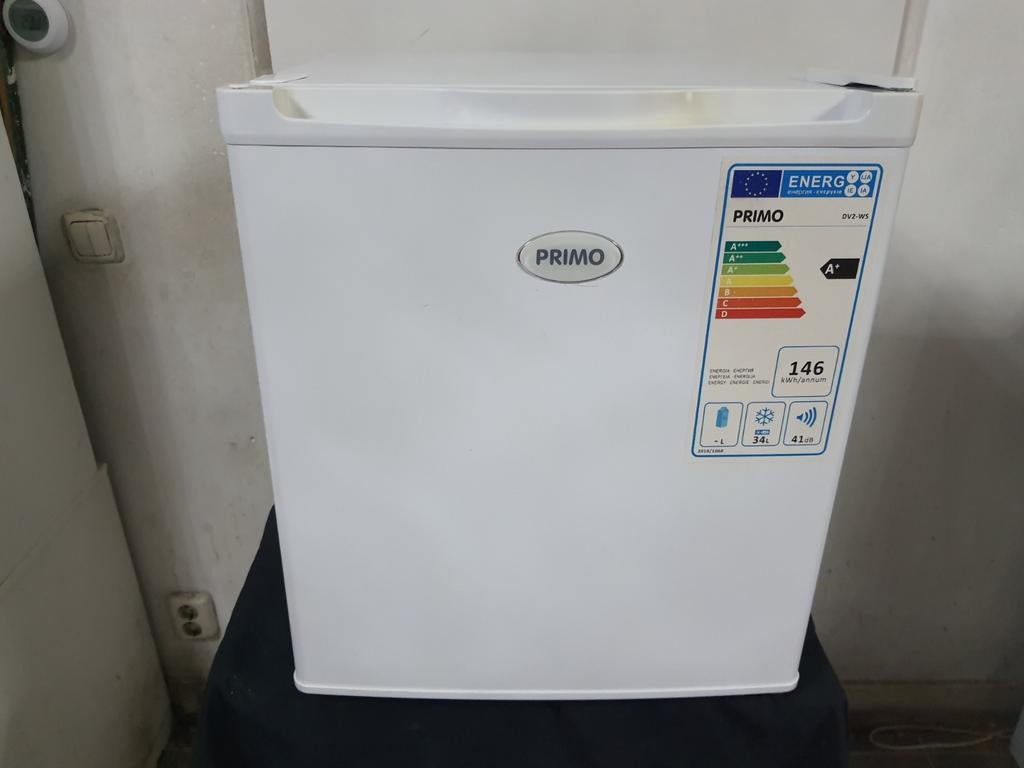 Schone A+ Primo mini vriezer werkt uitstekend, Minder dan 85 cm, Minder dan 60 cm, Zo goed als nieuw, Energieklasse A of zuiniger