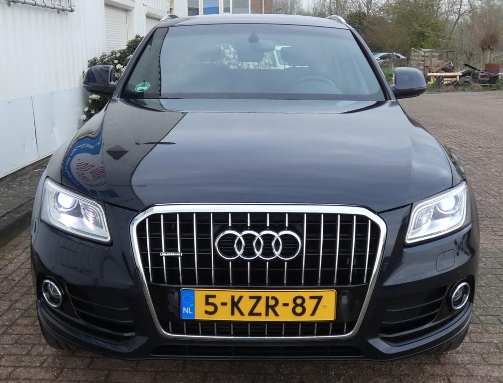 Audi Q5 2.0 TFSI QUATTRO PRO LINE AUT,1eEignr,DealerOH.Facel, Gebruikt, Euro 6, 4 cilinders, Blauw