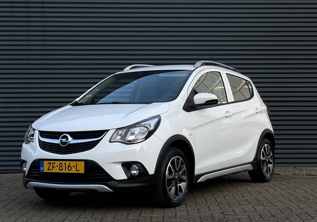 Opel Karl Rocks 1.0 ecoFLEX 75pk, Auto's, Opel, 839 kg, Stof, Gebruikt, Wit