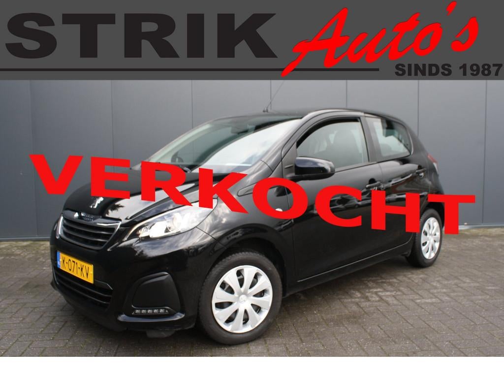 Peugeot 108 1.0 e-VTi Active -APPLE CAR PLAY - ANDROID - TEC, Voorwielaandrijving, Stof, Gebruikt, 4 stoelen