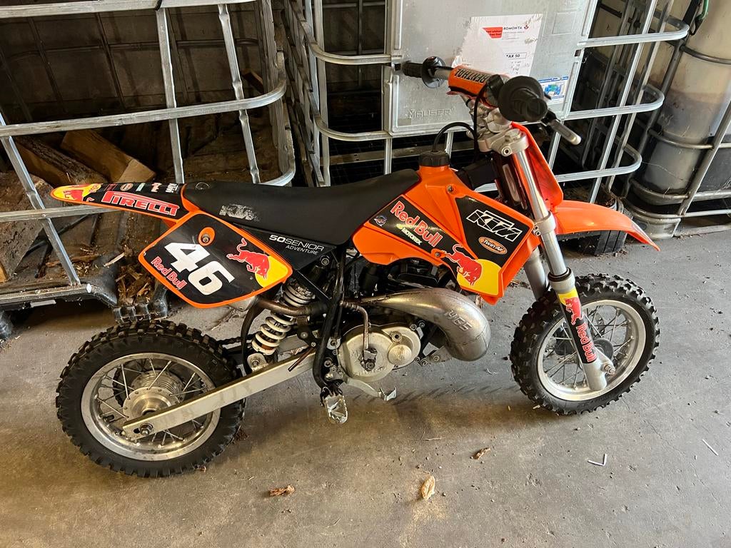 KTM 50 Senior Adventure Mini Crossmotor, Fietsen en Brommers, Brommers | Crossbrommers, Gebruikt, Overige merken, Ophalen