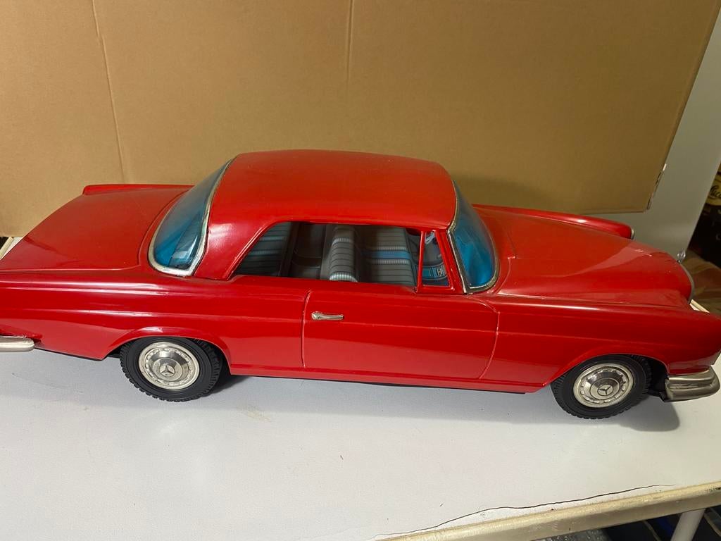 1:8 MERCEDES 300 SE/-ICHIKO-JAPAN-blikken auto, Ophalen of Verzenden, Nieuw, 1:5 t/m 1:8, Auto