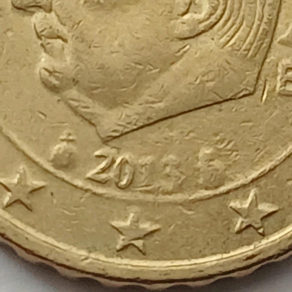 10 Eurocent 2013 Belgie Euro Munt Misslag Datum Error Data, Postzegels en Munten, Munten | Europa | Euromunten, Ophalen of Verzenden