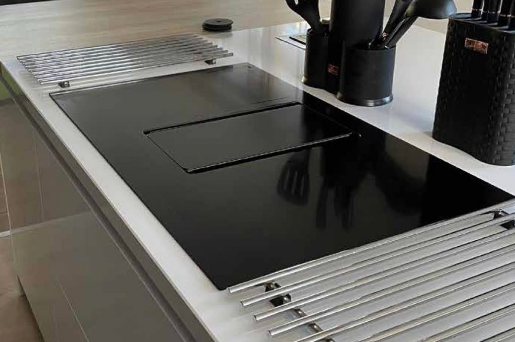 Inductie kookplaat airo design guttman opera IG 83RDS-400, Zo goed als nieuw, Energieklasse A of zuiniger, Inbouw, Inductie