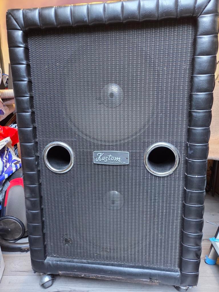 Kustom bas kabinet speaker box, Ophalen of Verzenden