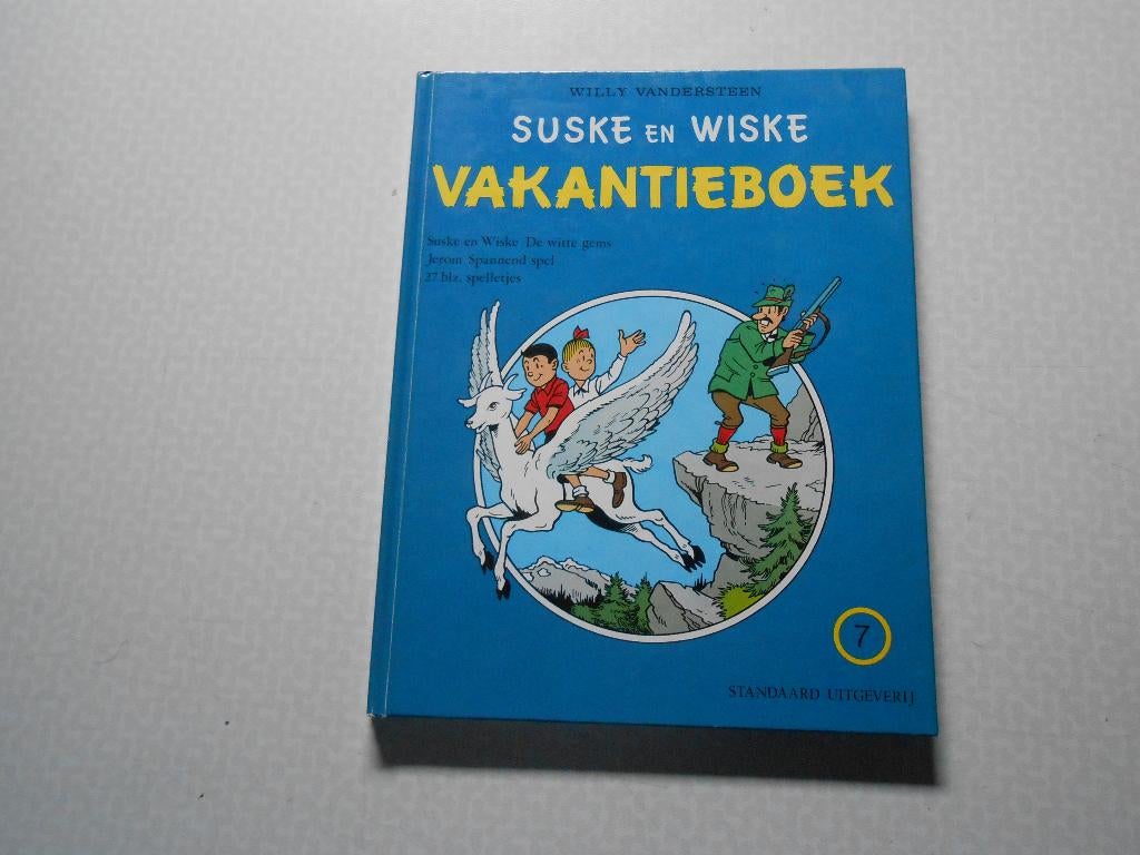 suske en wiske vakantieboek 7 1979 1 ste druk., Willy Vandersteen, Eén stripboek, Ophalen of Verzenden, Zo goed als nieuw
