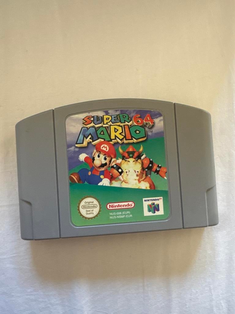 Super Mario 64 - Nintendo 64 (N64) Game Cartridge, Spelcomputers en Games, Gebruikt, 1 speler, Ophalen of Verzenden, Vanaf 3 jaar