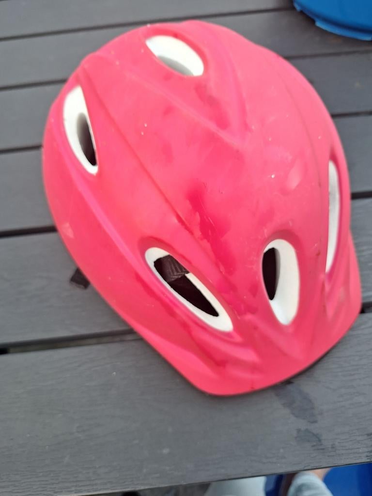 Kinder helm roze 65cm, Meisje, Overige maten, Ophalen of Verzenden, Zo goed als nieuw