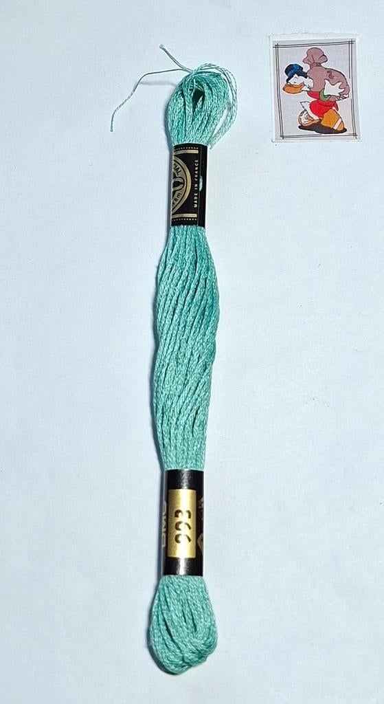 DMC mouline, groen 993, Mulhouse, France, Ophalen of Verzenden, Borduurgaren of Zijde, DMC