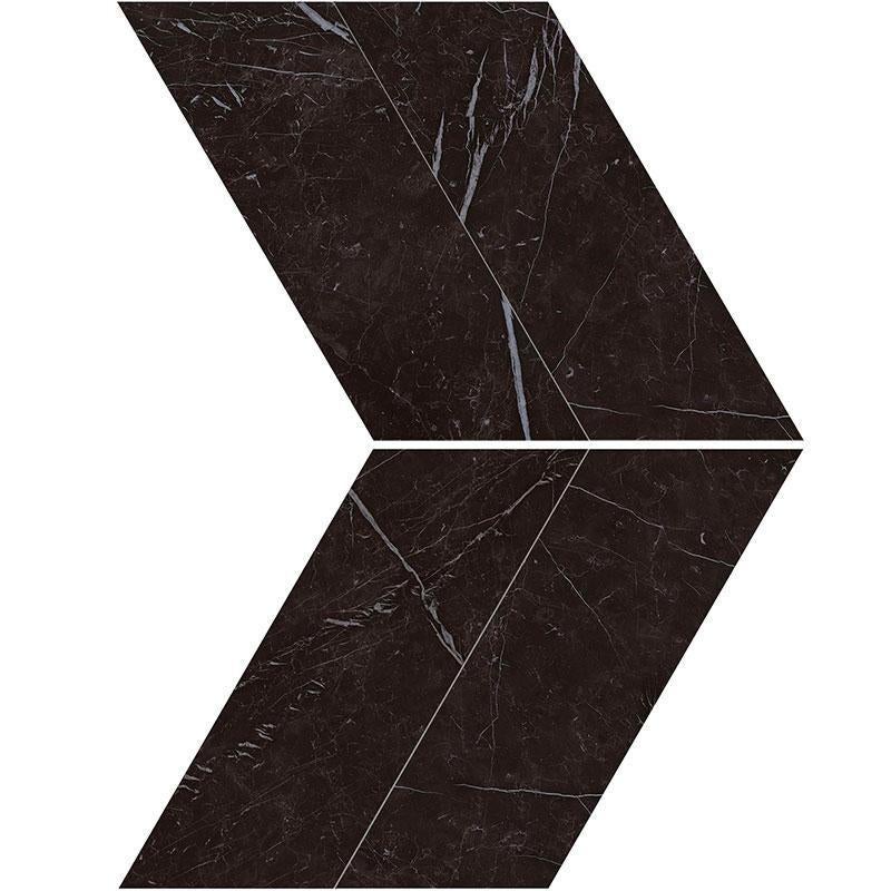 6,2m2 Atlas Concorde Marvel Stone Chevron Nero Marble Glans, Ophalen, Nieuw
