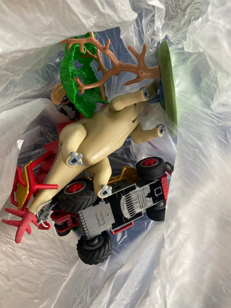 Grote doos vol divers Playmobil speelgoed, Ophalen of Verzenden, Gebruikt, Los playmobil