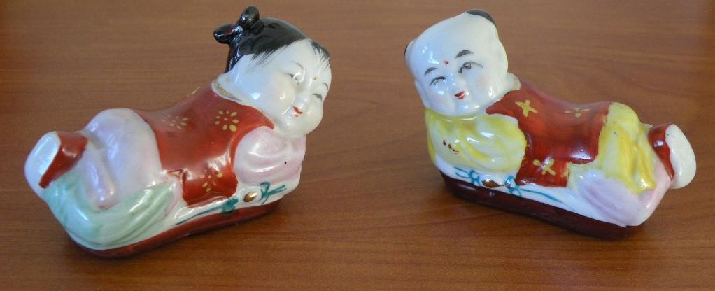 Chopstickleggers, porselein. Chinees., Ophalen of Verzenden