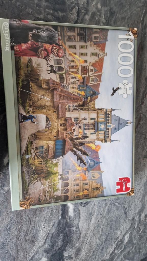 Efteling Raveleijn Legpuzzel 1000 stukjes Jumbo, Hobby en Vrije tijd, Ophalen of Verzenden, 500 t/m 1500 stukjes, Zo goed als nieuw