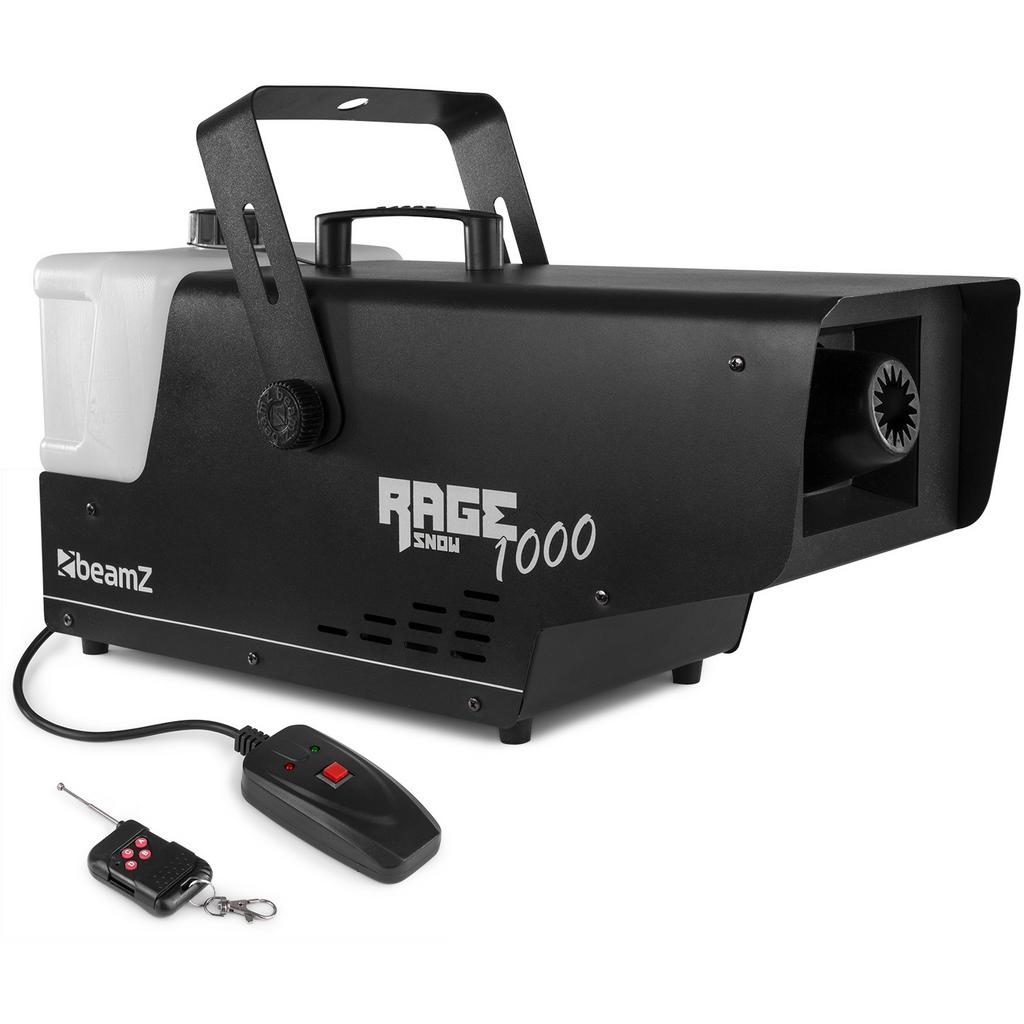 Te Huur: BeamZ Rage 1000 SneeuwMachine, Ophalen