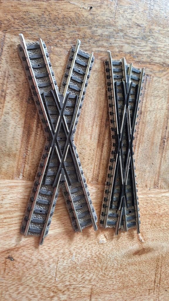 Fleischmann profi kruisingen N spoor, Ophalen of Verzenden, Gelijkstroom, Rails, Fleischmann