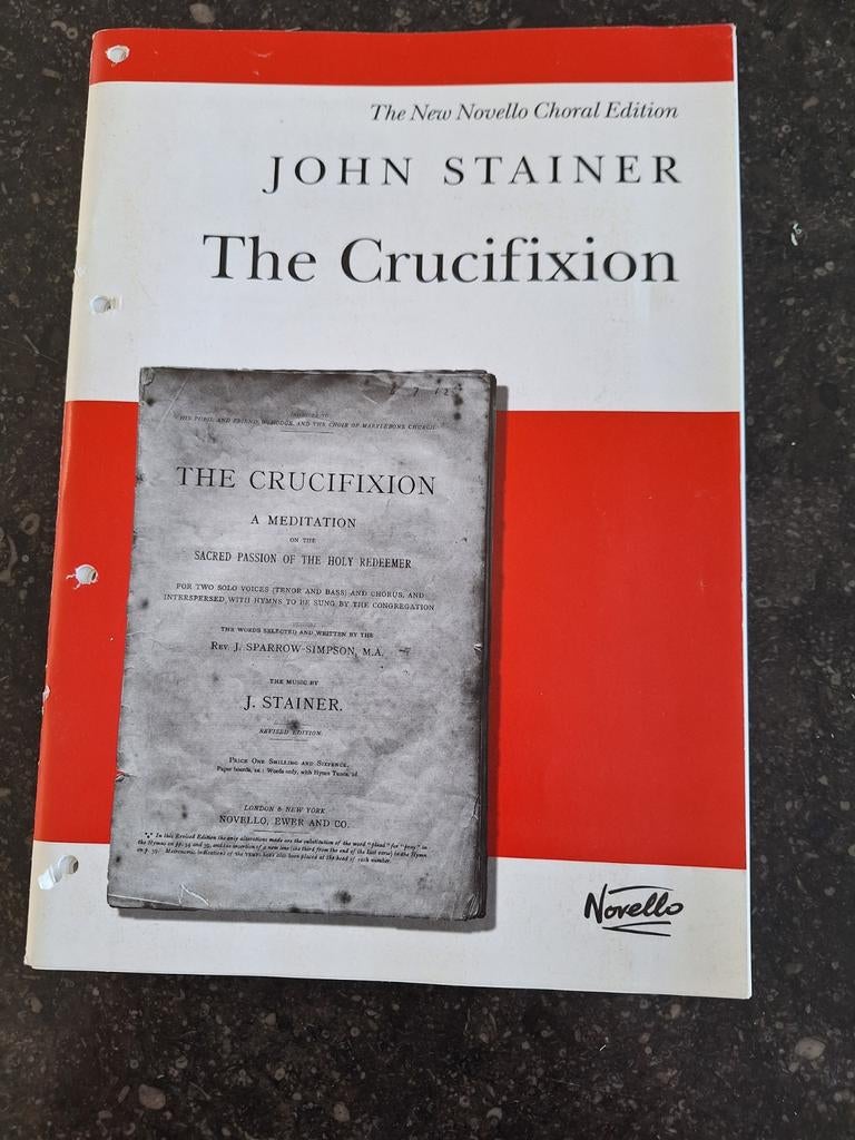 Bladmuziek The Crucifixion, Ophalen of Verzenden, Gebruikt, Artiest of Componist