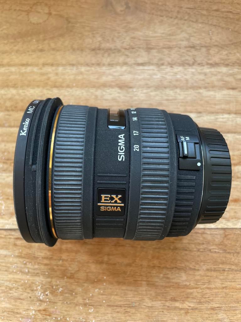Sigma 10-20mm 1:4-5.6 DC HSM Groothoeklens, Audio, Tv en Foto, Fotografie | Lenzen en Objectieven, Ophalen of Verzenden, Gebruikt