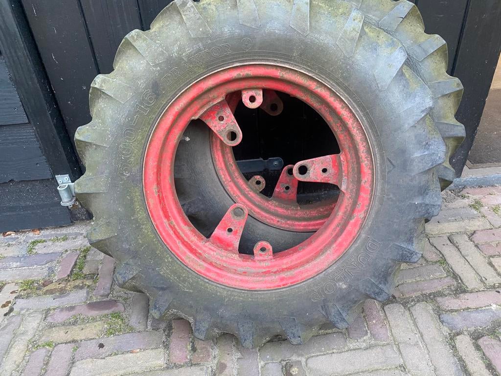 Dunlop tractor banden/velgen, Tuin en Terras, Ophalen