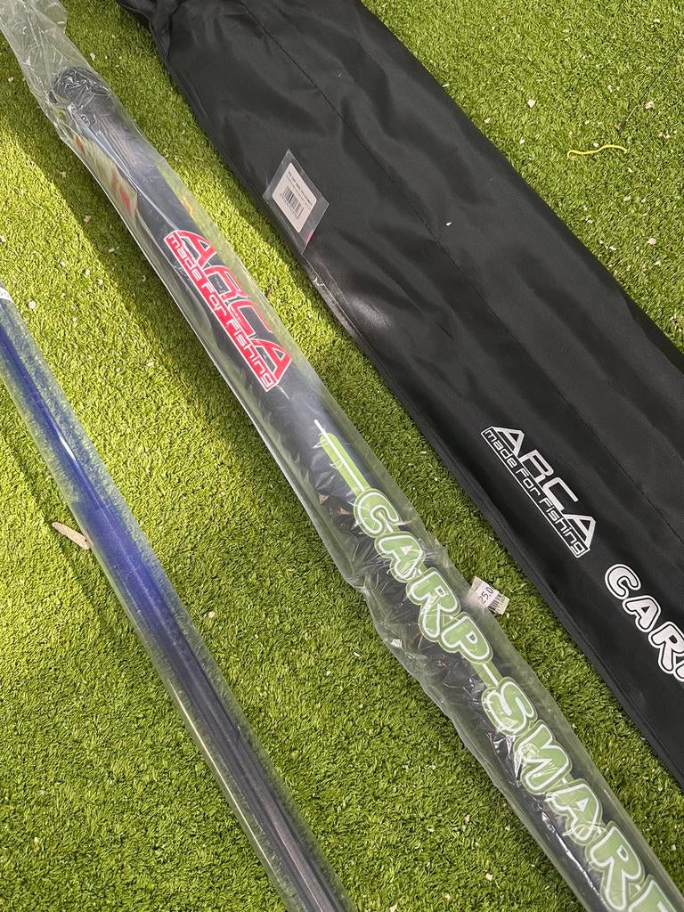 Nieuwe Arca Carp Snare oversteek + extra topset, 9.50m, Ophalen of Verzenden, Nieuw, Vaste hengel
