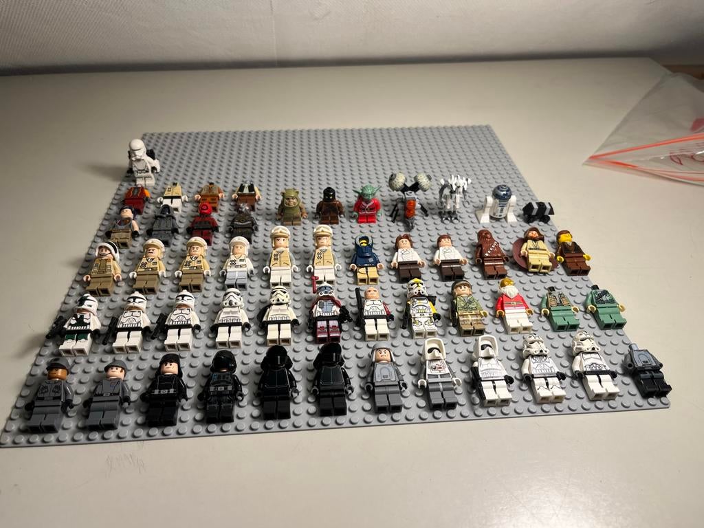 Grote verzameling Lego Star Wars minifiguren, Inclusief minifiguren, Gebruikt, Star Wars, Lego