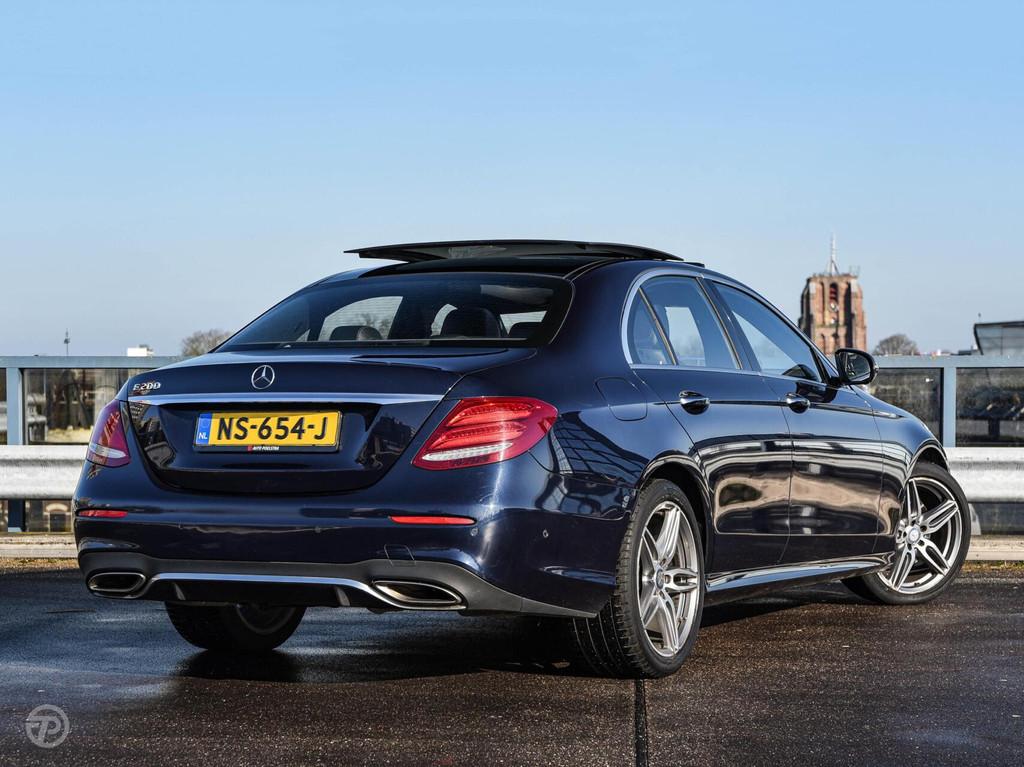 Mercedes-Benz E-klasse 200 AMG Line Panoramadak HUD Widescre, Automaat, Achterwielaandrijving, Gebruikt, 4 cilinders