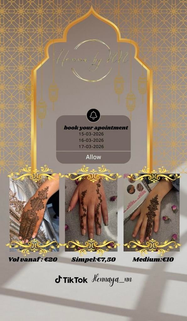 Henna, Ophalen of Verzenden