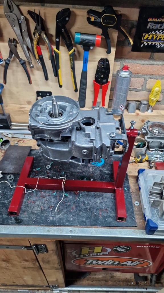 Puch motor bokje handig bij montage/reviesie van motor blok, Ophalen of Verzenden, Zo goed als nieuw, Blok