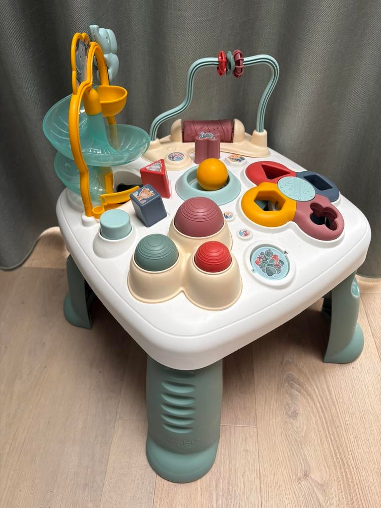 Smoby activiteitentafel met oa leuke baan voor bal., Ophalen, Zo goed als nieuw
