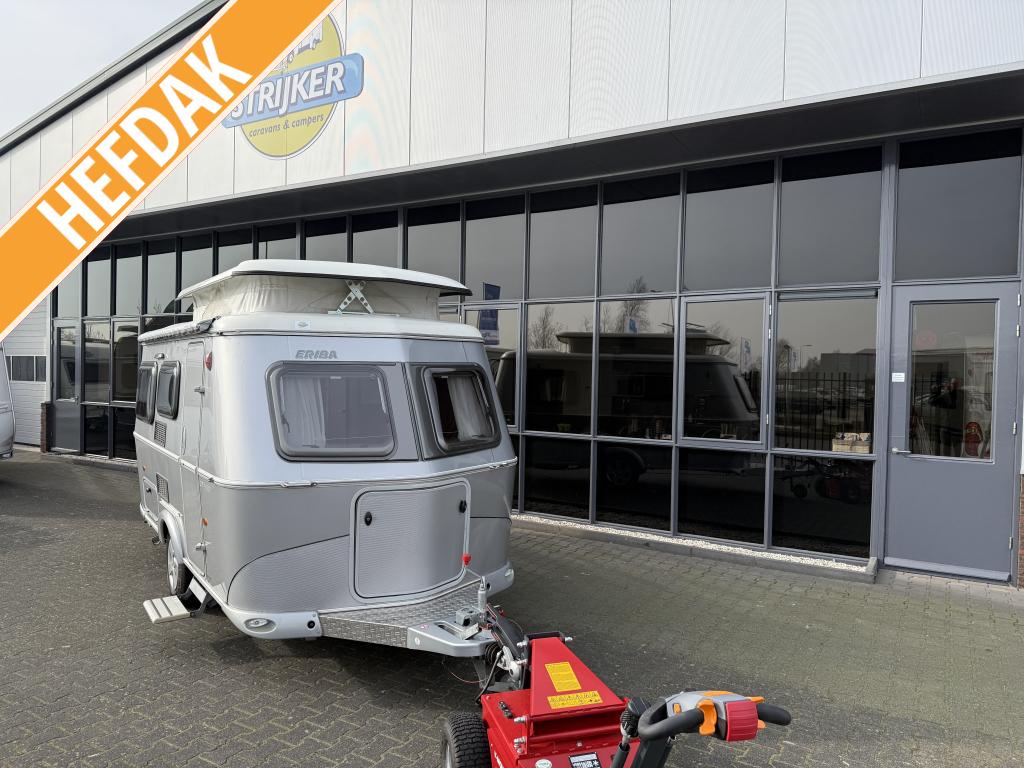 Eriba Touring Triton Silver 430 GT Bed + Zit + WC 780KG leeg, Bedrijf, Treinzit, 4 tot 5 meter, Eriba