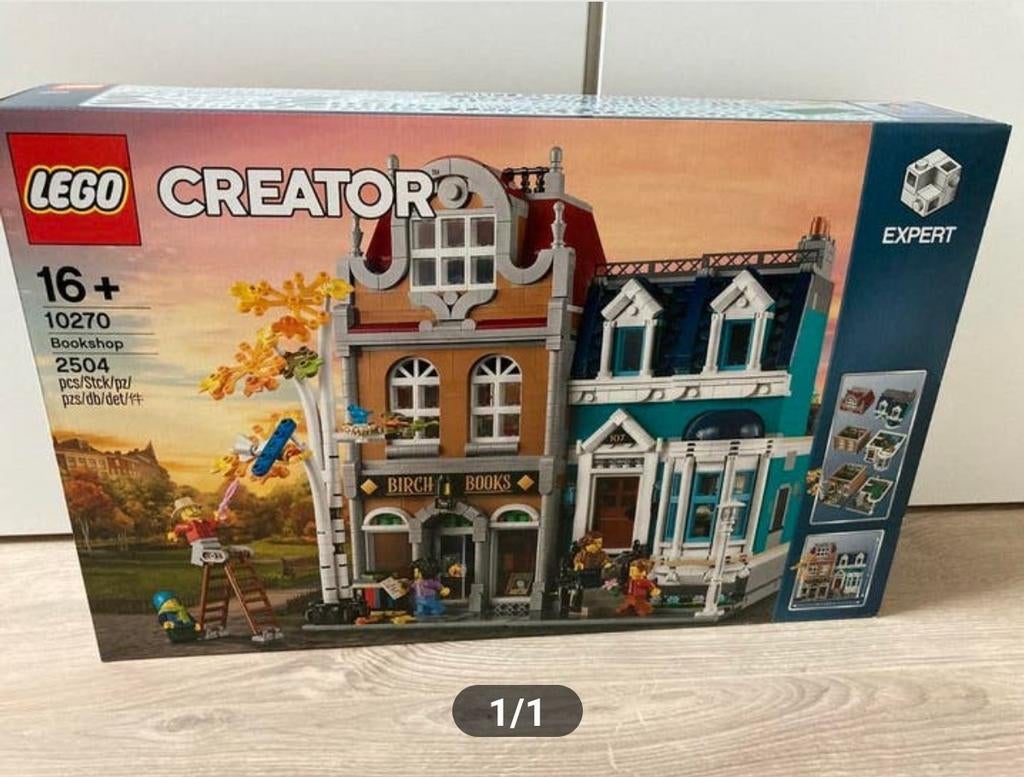 Lego 10270 Bookstore NIEUW, Lego, Nieuw, Ophalen of Verzenden, Compleet