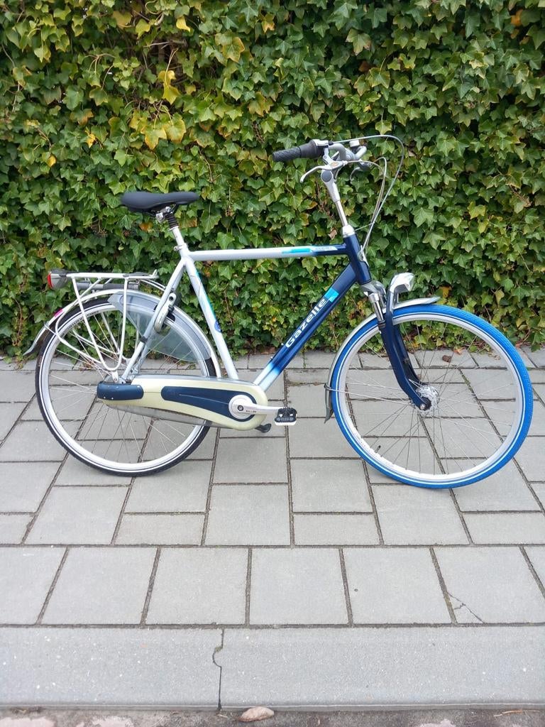 Gazelle Grenoble C7 [58cm] Herenfiets in Nette Staat., Fietsen en Brommers, Ophalen, Gebruikt, Vering, 57 tot 61 cm