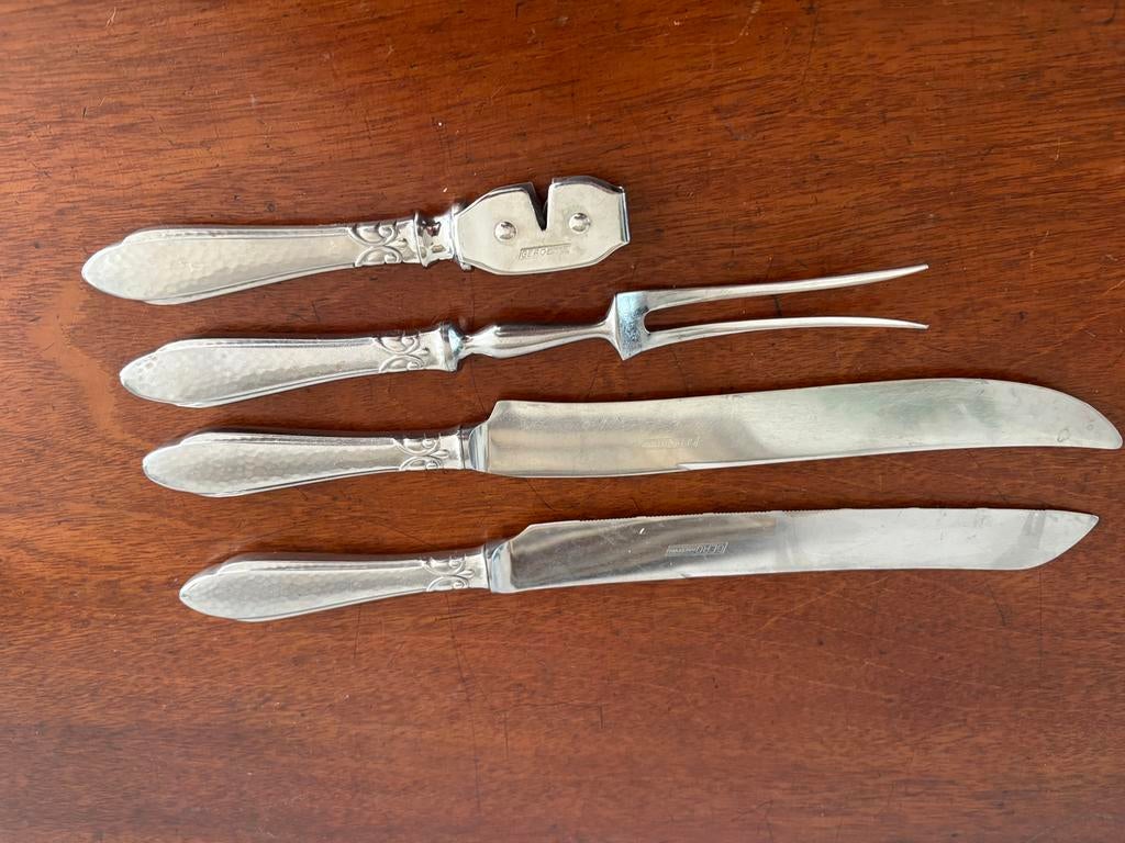 GERO 755 Snijset (duo block) met messenslijper, Ophalen of Verzenden