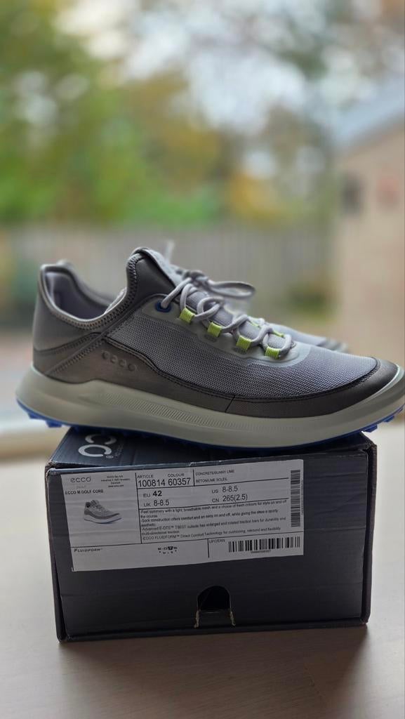 Nieuwe Ecco Heren Golfschoenen 42, Ophalen of Verzenden, Nieuw, Schoenen