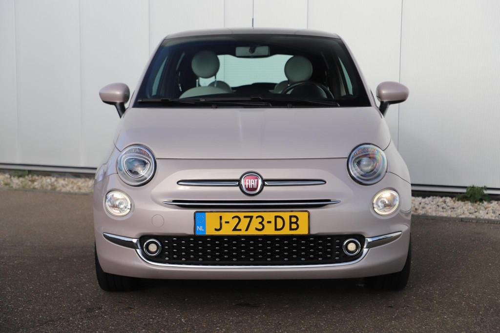 Fiat 500 1.0 Hybrid Star Panoramadak Two Tone Interieur Half, Voorwielaandrijving, Stof, Euro 6, Met garantie (alle)