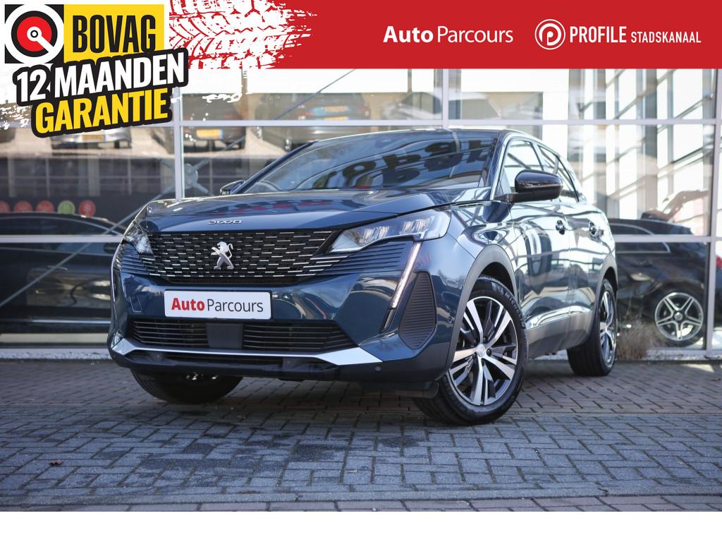 Peugeot 3008 Hybrid | BTW | 180 PK | Adaptieve Cruise Contro, Automaat, Euro 6, Blauw, Parkeersensor