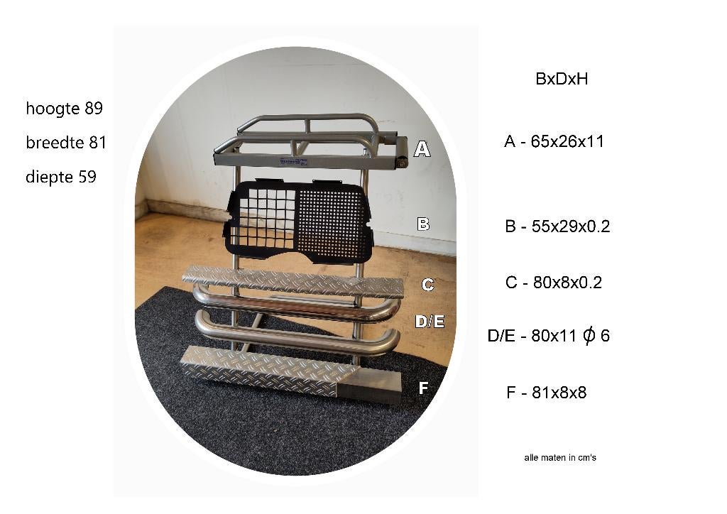 Display 4x4 accessoires, Ophalen, Zo goed als nieuw, Auto's
