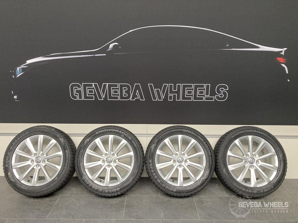 17” originele Volkswagen Passat B7 B8 velgen + winterbanden, -, -, Banden en Velgen, 17 inch