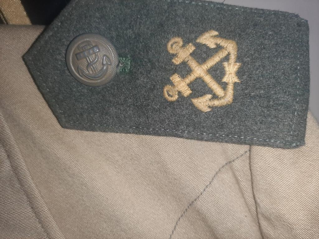 Uniform km marine Met ankers /44, Ophalen of Verzenden, Marine, Nederland, Kleding of Schoenen