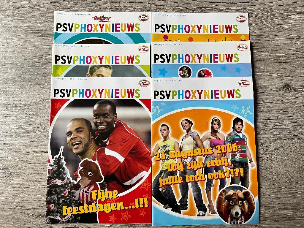 Jaargang 7 PSV Phoxy, Ophalen of Verzenden, Gebruikt, PSV, Boek of Tijdschrift