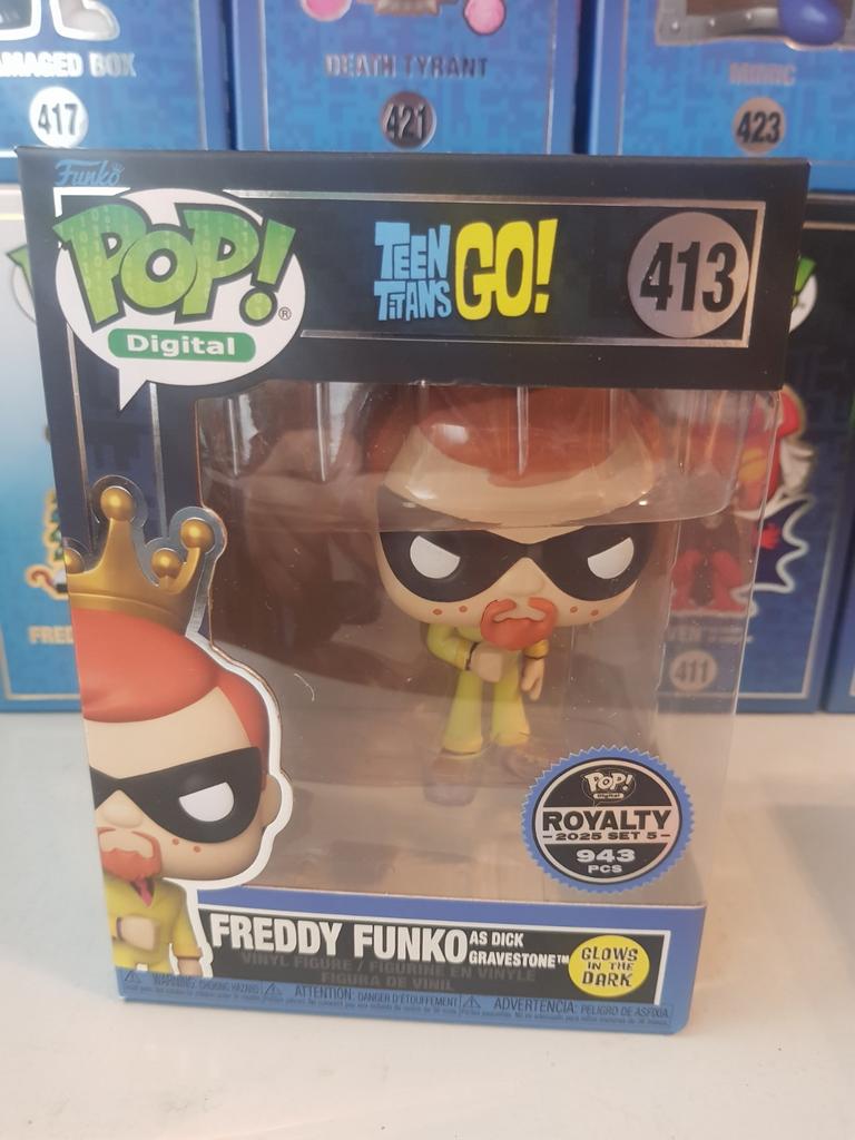 Funko NFT Teen Titans series 2 Freddy as Dick Gravestone, Verzamelen, Ophalen of Verzenden, Nieuw