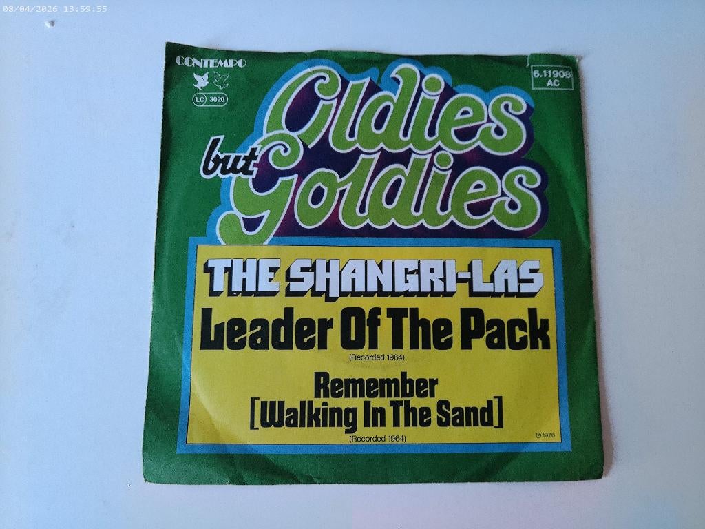 The Shangri-Las - Leader of the pack / Remember  OLDIES, Gebruikt, 7 inch, Single, Ophalen of Verzenden