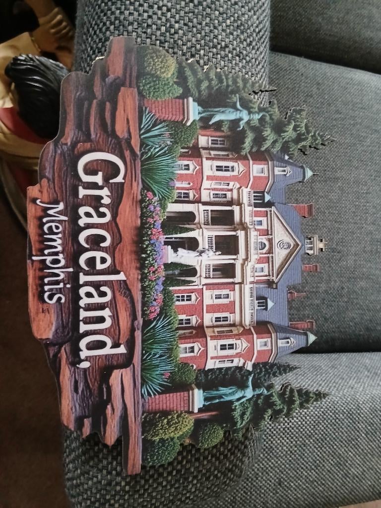 elvis graceland plateau, Ophalen of Verzenden