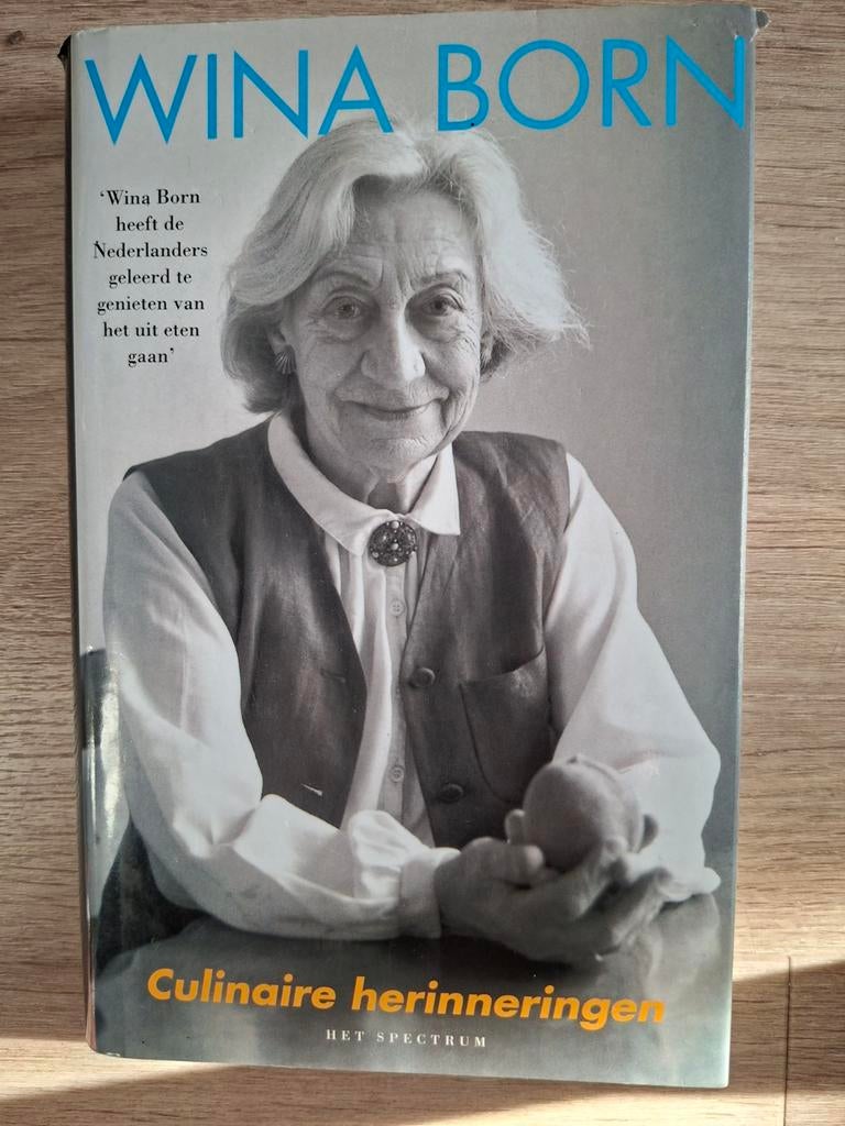 Kookboek Wina Born - Culinaire herinneringen, Boeken, Kookboeken, Ophalen of Verzenden