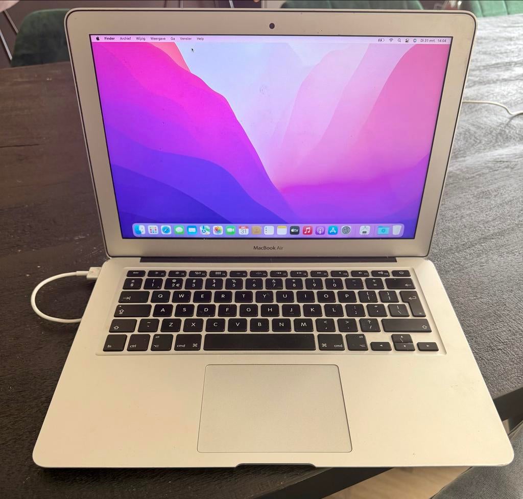 MacBook Air 2017 - 128 GB - Goed werkend met gebruikssporen, Gebruikt, 13 inch, Minder dan 2 Ghz, Ophalen of Verzenden