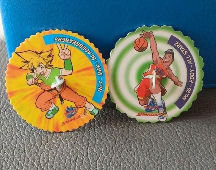 2 Flippo's: Max Bladebreakers & Eddy All Starz, Verzamelen, Flippo's, Losse flippo's, Ophalen of Verzenden