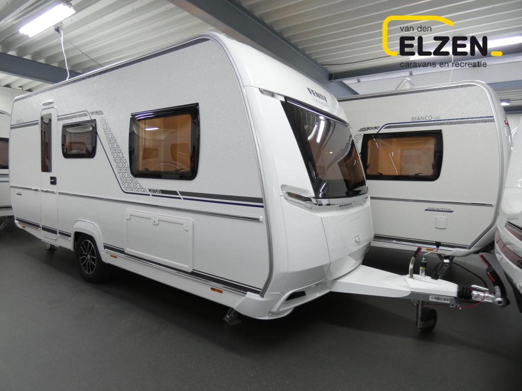 Fendt Bianco Activ 465 SGE Black Edition actiepakket, Caravans en Kamperen, Caravans, Tot en met 2, Bedrijf, Fendt, 5 tot 6 meter