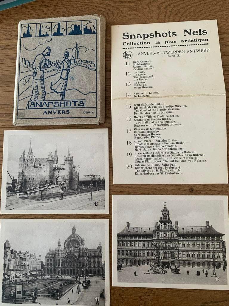 Snapshots van Antwerpen Serie 2, Verzamelen, Ansichtkaarten | Buitenland, Ongelopen, België en Luxemburg, 1920 tot 1940, Ophalen of Verzenden