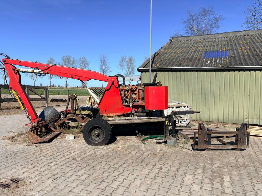 Trekkraan en maaidekmachine voor trekker, Ophalen, Akkerbouw, Overige typen